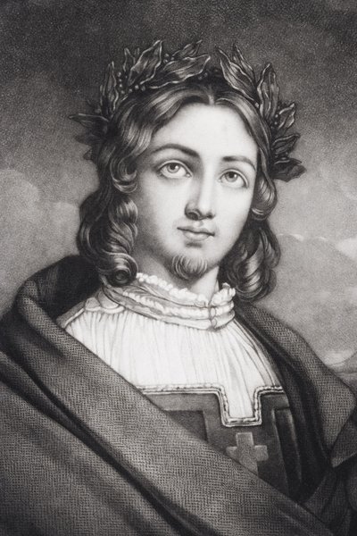Francesco Petrarca by English School